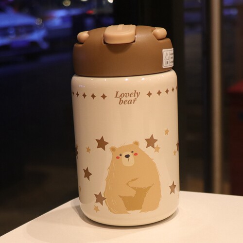 女上学用新款小巧便携水杯吸管杯