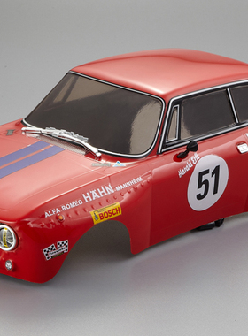 KillerbodyRC车壳1/10RC阿尔法罗密欧2000GTAm仿真平跑漂移拉力