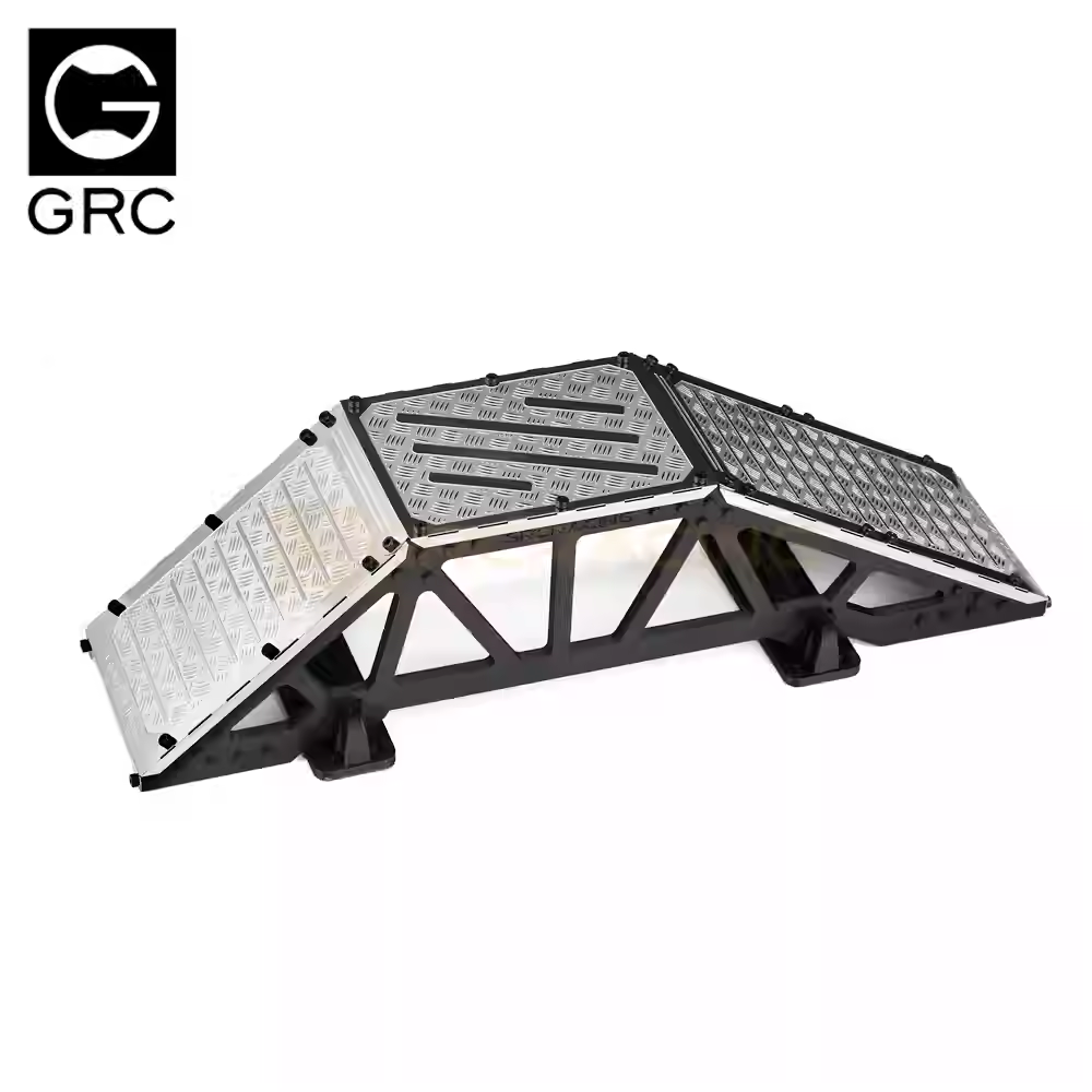 GRC 攀爬车仿真单边桥（大号）1/10 1/8 KIT不锈钢桥面PLA #G189A