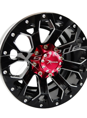 Xspede Axial SCX10II 90046 90047 TRX-4 铝锁胎轮毂1.9寸--2个