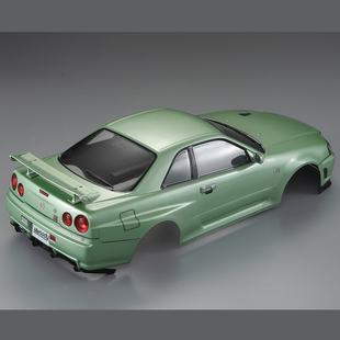 Killerbody车壳1/10 Skyline R34 房车透明车壳