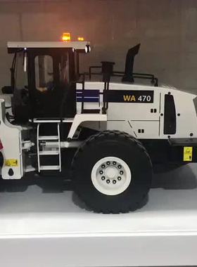 D2兄弟模型新款全金属液压装载机模型铲车RC LOADER含声组灯光