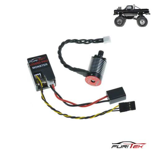 FURITEK MONSTER 适配TRX-4MT 无刷电源系统 内转子刷动力