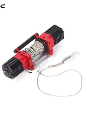 D1RC D90 骆驼杯 1/10攀爬车仿真金属双电机电动绞盘 牵引钩