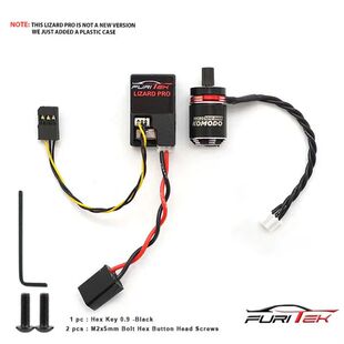 FURITEK STINGER 118 外转子无刷系统适配TRAXXAS TRX-4M电池接口