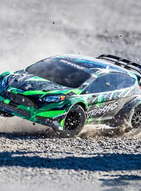 TRAXXAS 新款1/10 Ford Fiesta ST Rally 无刷拉力遥控车#74276-4