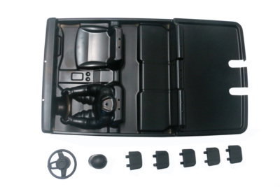 YK4102 PRO 易控模型1/10攀爬车 原厂配件 牧马人驾驶舱 13238