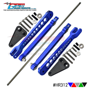 HAMMER T6后止摆杆加平衡杆 LOSI 4WD 铝合金7075 REY