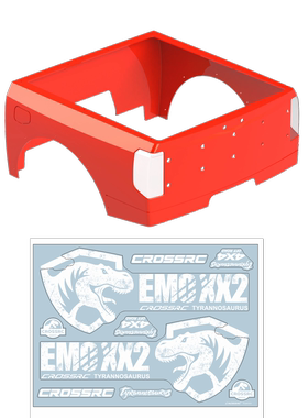 CROSSRC EMO XX2 暴龙车壳 后壳 橙色 247702 97401649