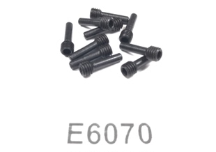 雷神KM 1:6仿真后直桥短卡原装配件 M5×16机米销 10PCS E6070