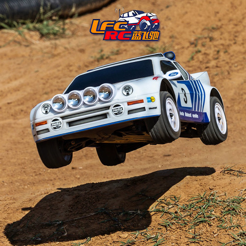 TRAXXAS福特Mini Rally Ford RS200四驱无刷遥控拉力车#108046-1