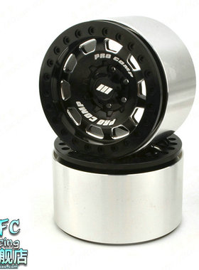 Traction Hobby1/8雷神KM2攀爬车2.2寸金属轮毂轮胎90046锁胎