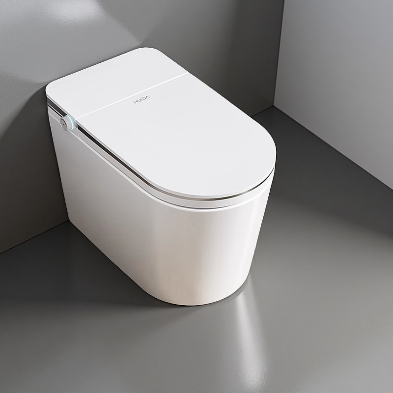 惠达智能马桶脚感翻盖座便器低压劲冲ES50