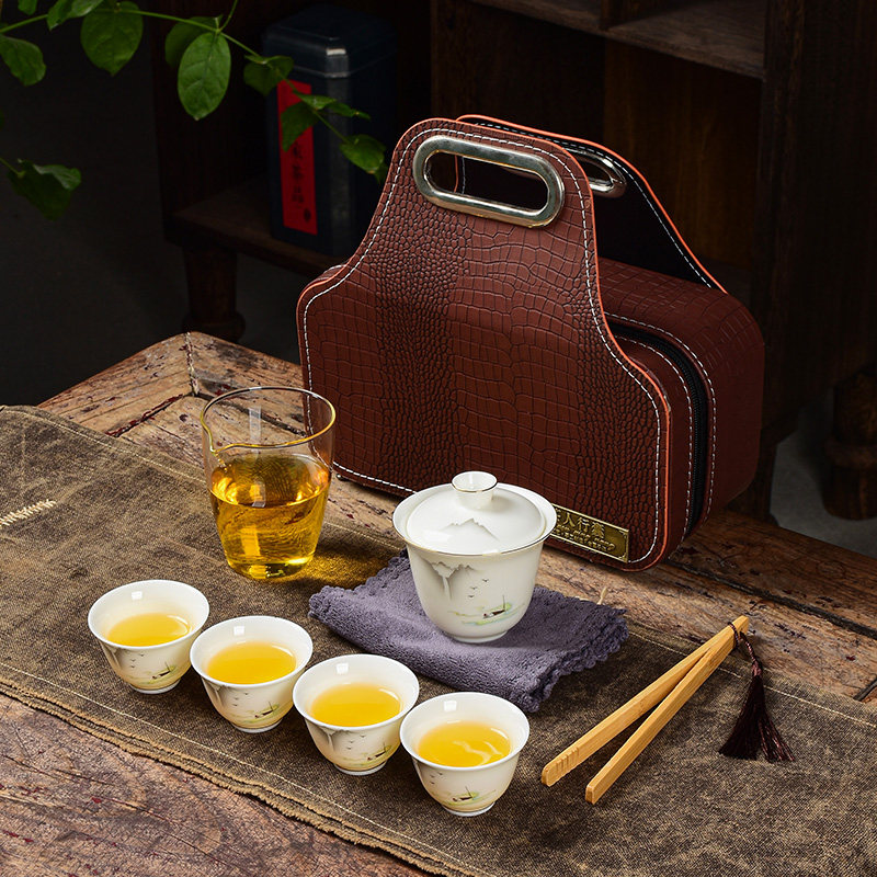 一壶四便携式车载定制旅行茶具
