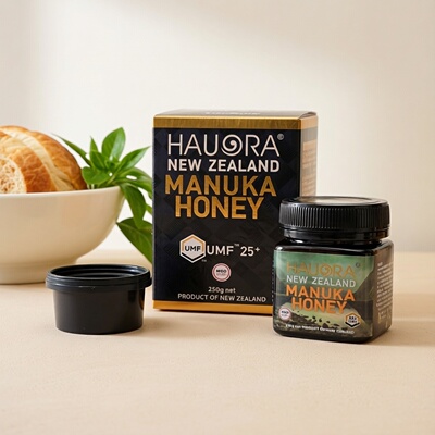 Hauora麦卢卡蜂蜜UMF25+/26+纯天然250g新西兰纽天然原装正品直邮