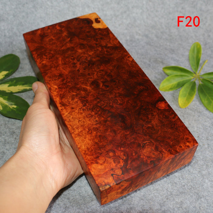 红木料22.4*10*3.7cm 花梨瘿木树瘤 佛珠料镇纸料刀把料弹弓料F20