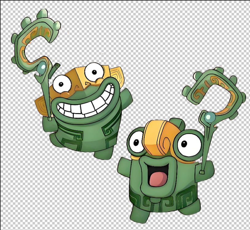 哪吒结界兽海报热转印服装T恤烫画印花设计素材免扣png