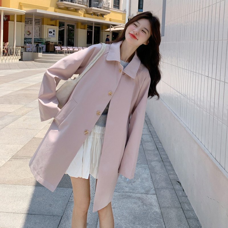 现货新款拼接风衣外套131-7372P165K248,女装风衣,浙宝131