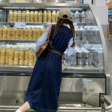 现货牛仔马甲连衣裙131-5007背心裙P105K158，商品下架区，浙宝131