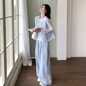 现货 三件套裤子套装131-7213P185K278图片