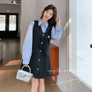 现货 小香风连衣裙套装 131-7167P185K258图片