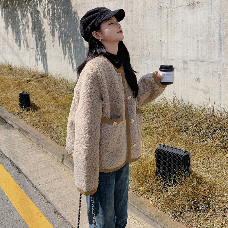 现货！冬季羊羔毛外套131-5086P165K248￥3000,女装皮草,浙宝131