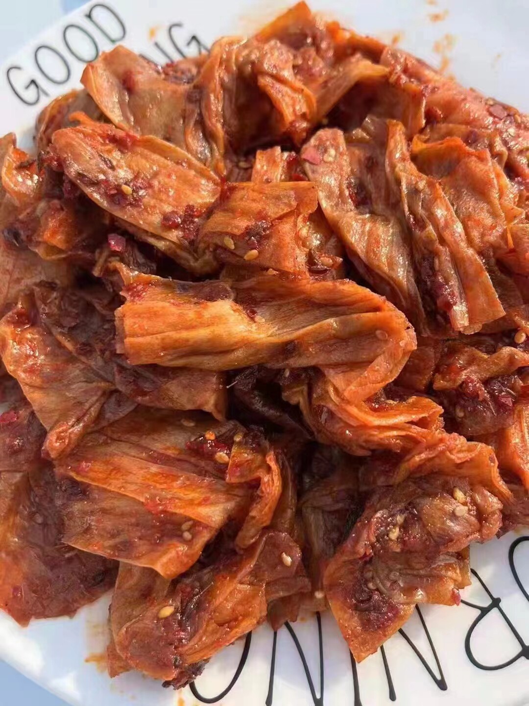 阿妈妮蜜汁拌豆皮玛尼狗宝沈阳双铁延边朝鲜韩式豆制品微辣甜下饭