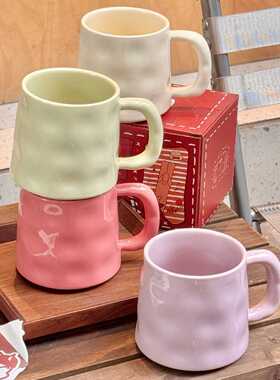 马克杯高颜值陶瓷水杯情侣喝水早餐杯子办公室咖啡杯少女心可爱