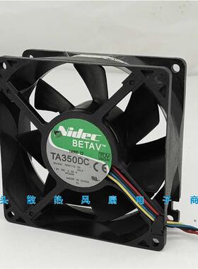 议价NIDECTA350DCM35172-35903212V0.55A大风力4线温控散热风扇