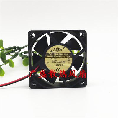 议价全新原装ADDAAD0624UB-A70GLDC24V0.16A6CM6025变频器风扇