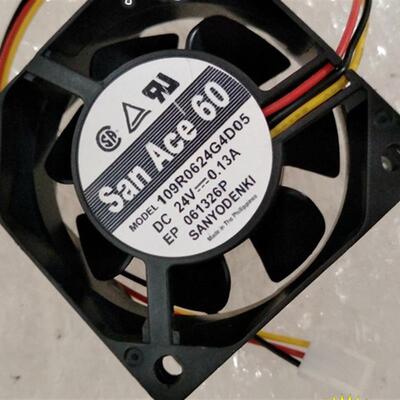议价全新原装SANYO109R0624G4D056CM602524V0.13A散热风扇