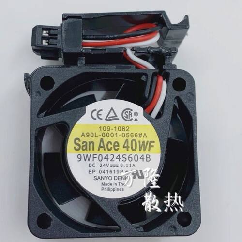 9WF0424S604B A90L-0001-0566#A 带支架 原装发那科FANUC系统风扇
