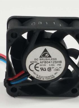 议价4015AFB0412SHB12V0.35A4CM大风量测速3线风扇40*40*15MM