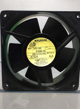议价KURA育良2650-365R12D5W-155200VAC50/60Hz16/15W耐高温风扇I