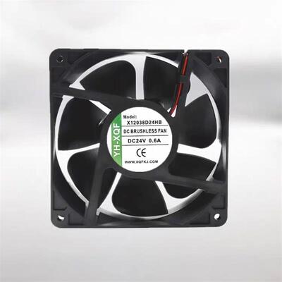 议价原装正品-X12038D24HB/LBDC24V0.6A变频器散热风扇12CM