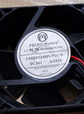 议价全新PELKOC6025Y24BPLP1C-524V0.182A6CM变频器机箱风扇