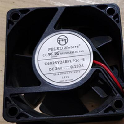 议价全新PELKOC6025Y24BPLP1C-524V0.182A6CM变频器机箱风扇