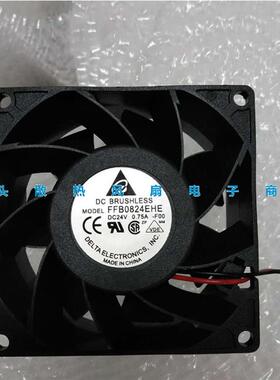 议价原装FFB0824EHE803824V0.75A8CM变频器双滚珠大风量风扇