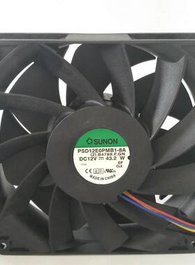 议价原装SUNONPSD12E0PMB1-8A12V43.20W14CM140384线散热风扇