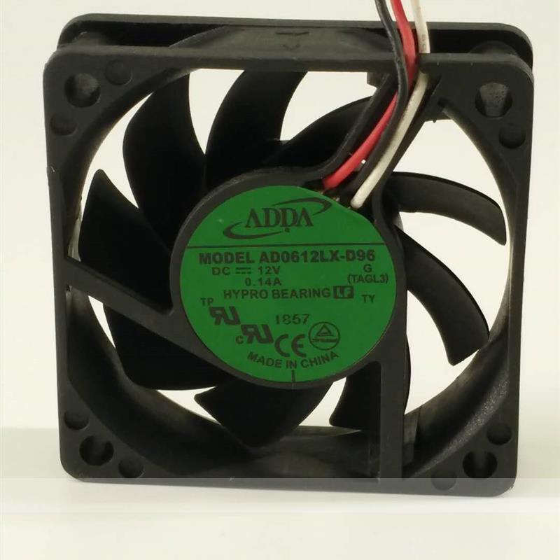 议价全新ADDA60156CMAD0612LX-D9612V0.14A3线超静音散热风扇