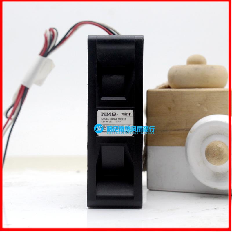 议价原装NMB802512V0.3A8cm08025VE-12M-CTD防水大风量散热风扇