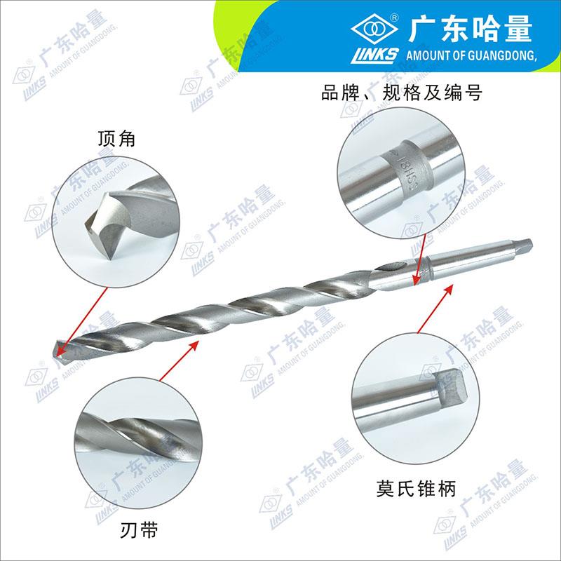 新款哈工 锥柄加长麻花钻/特长锥钻/70*550/600/700/800/900-包邮