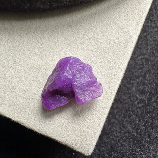 醒走南非天然舒俱来老矿皇家紫色玉化果冻凝胶原石苏纪石原料裸石