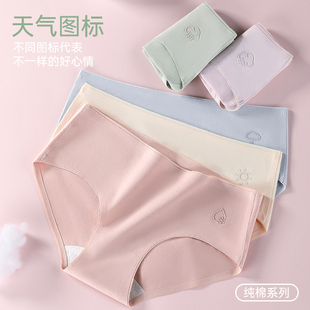 19.9！5条全棉女士内裤！