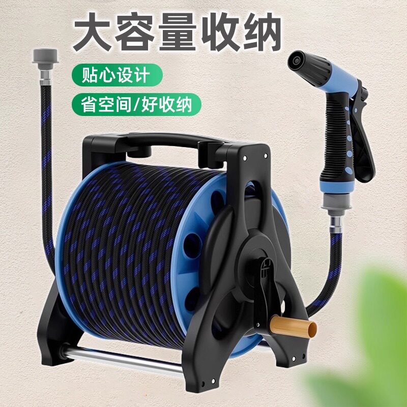 洗车高压水枪泡沫喷枪水管软管收卷器浇花神器洗地家用洗院子水枪