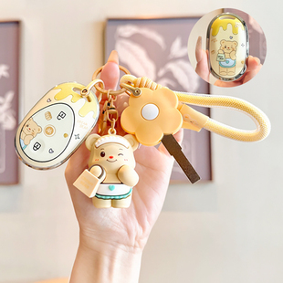 适用爱玛元 宇宙play钥匙套露娜pro爱朵罗兰爱琪q601优贝q503仰望