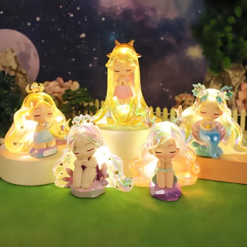 白日梦精灵发光盲盒手办摆件