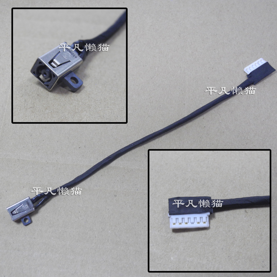 适用 戴尔 Inspiron 3573 3572 3578 6JTV6 V3572 电源接口充电头