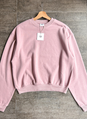 不褪换 牌价499秋冬女skims风格加绒保暖厚款圆领套头卫衣+卫裤