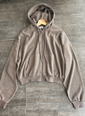 不褪可换码 俄罗斯时尚品牌lime春秋女连帽拉链卫衣外套大码胖MM